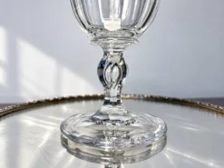 Verre à vin/eau Baccarat 19ème