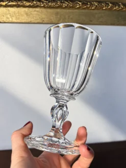 Verre à vin/eau Baccarat 19ème