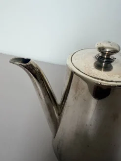 verseuse en métal argenté christofle vintage 240538