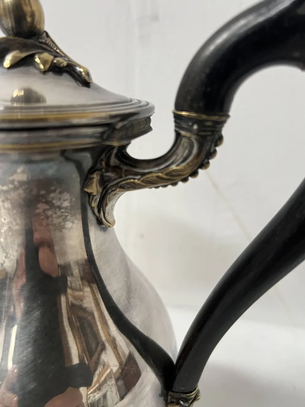 Verseuse en métal argenté de la maison Christofle XX siècle