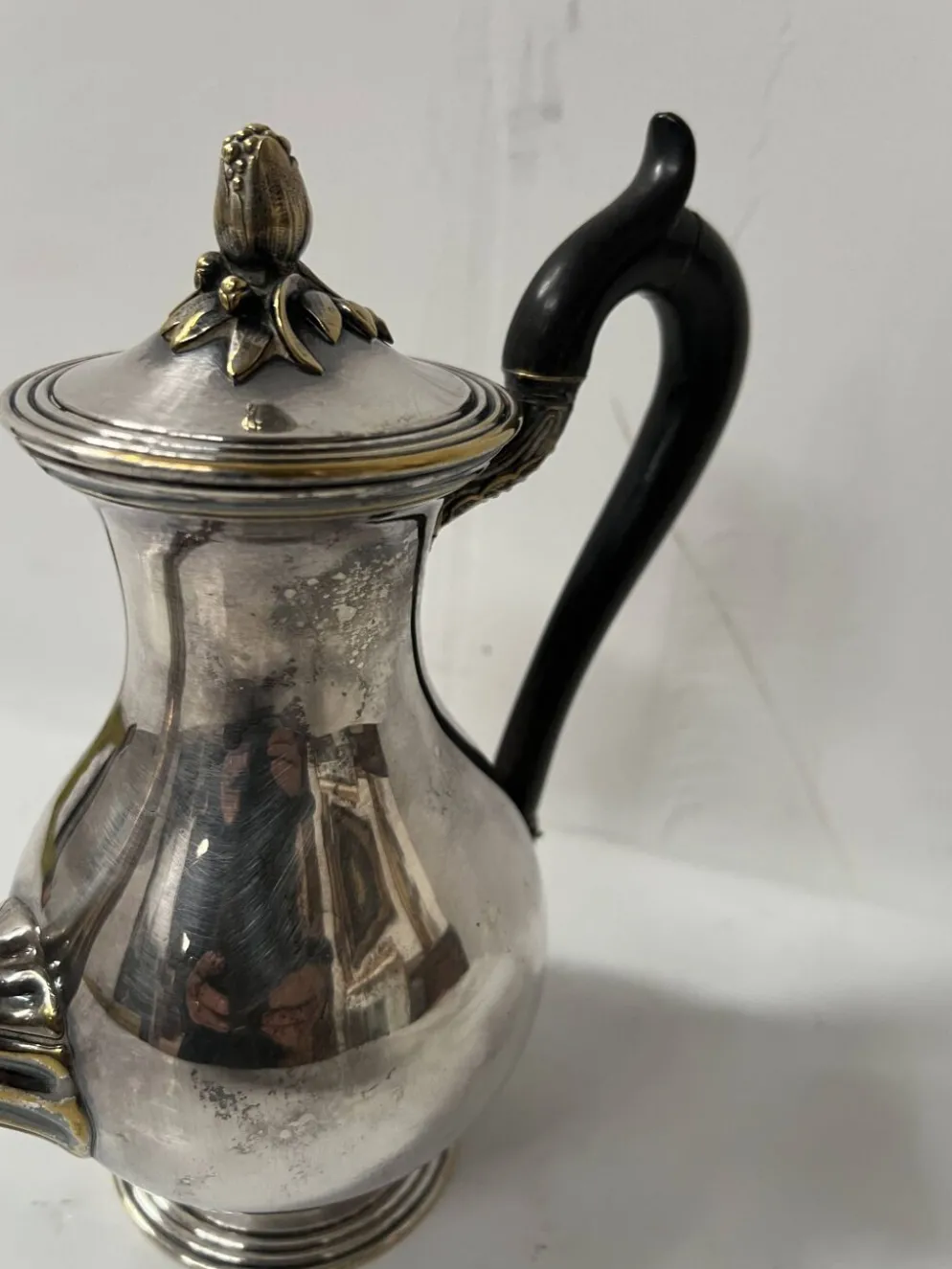 Verseuse en métal argenté de la maison Christofle XX siècle
