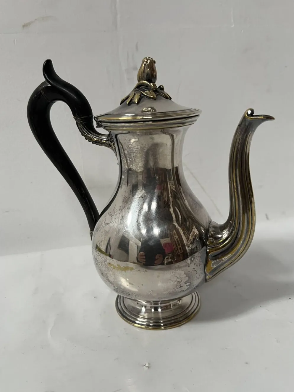 Verseuse en métal argenté de la maison Christofle XX siècle