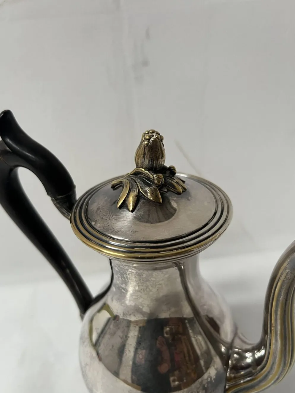 Verseuse en métal argenté de la maison Christofle XX siècle