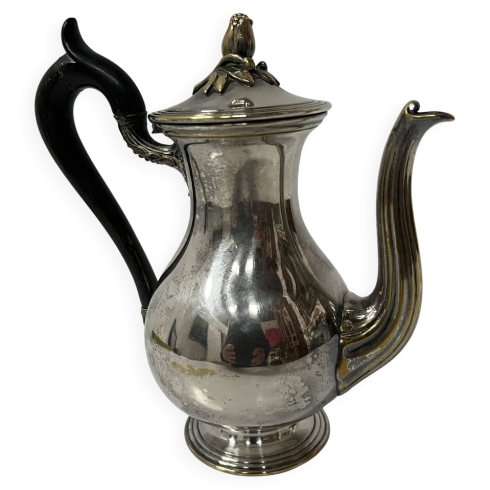 Verseuse en métal argenté de la maison Christofle XX siècle