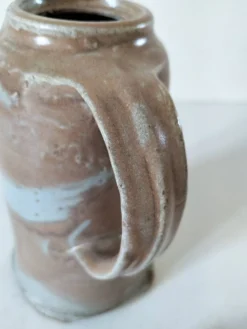 Verseuse zoomorphe en grès émaillé à la souris – Céramique artisanale