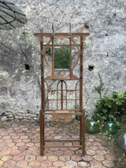 Vestiaire d’entrée ancien en bois