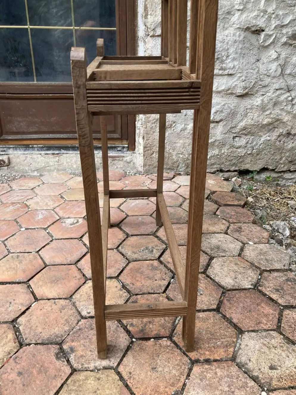 Vestiaire d’entrée ancien en bois