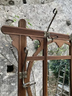 Vestiaire d’entrée ancien en bois