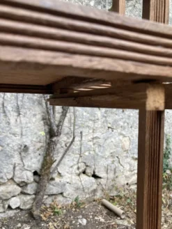 Vestiaire d’entrée ancien en bois