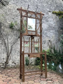 Vestiaire d’entrée ancien en bois