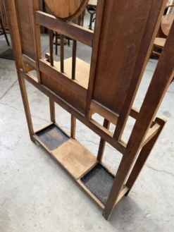 Vestiaire d’entrée en chêne début XXème