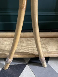 Vestiaire en bambou et rotin années 60