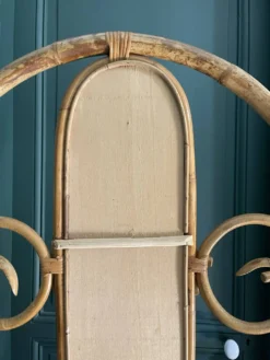 Vestiaire en bambou et rotin années 60