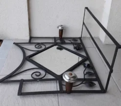 Vestiaire en fer forgé