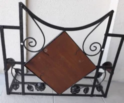 Vestiaire en fer forgé