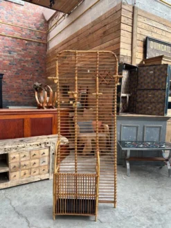 Vestiaire en rotin DLG Audoux Minet