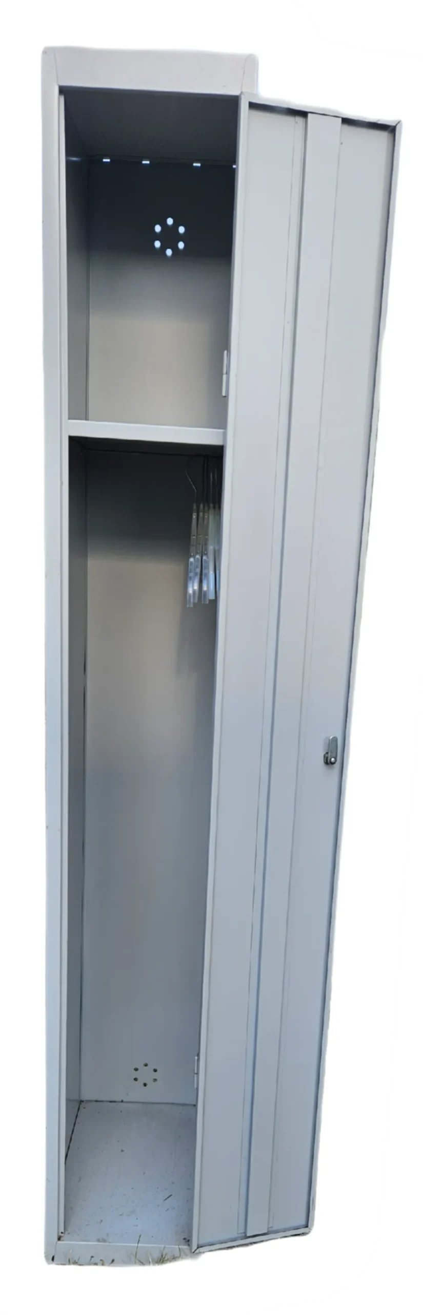 Vestiaire industriel en métal à une porte