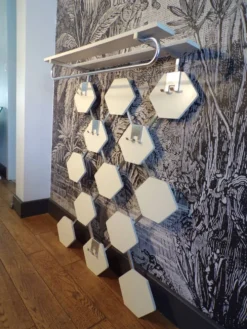 Vestiaire mural scandinave