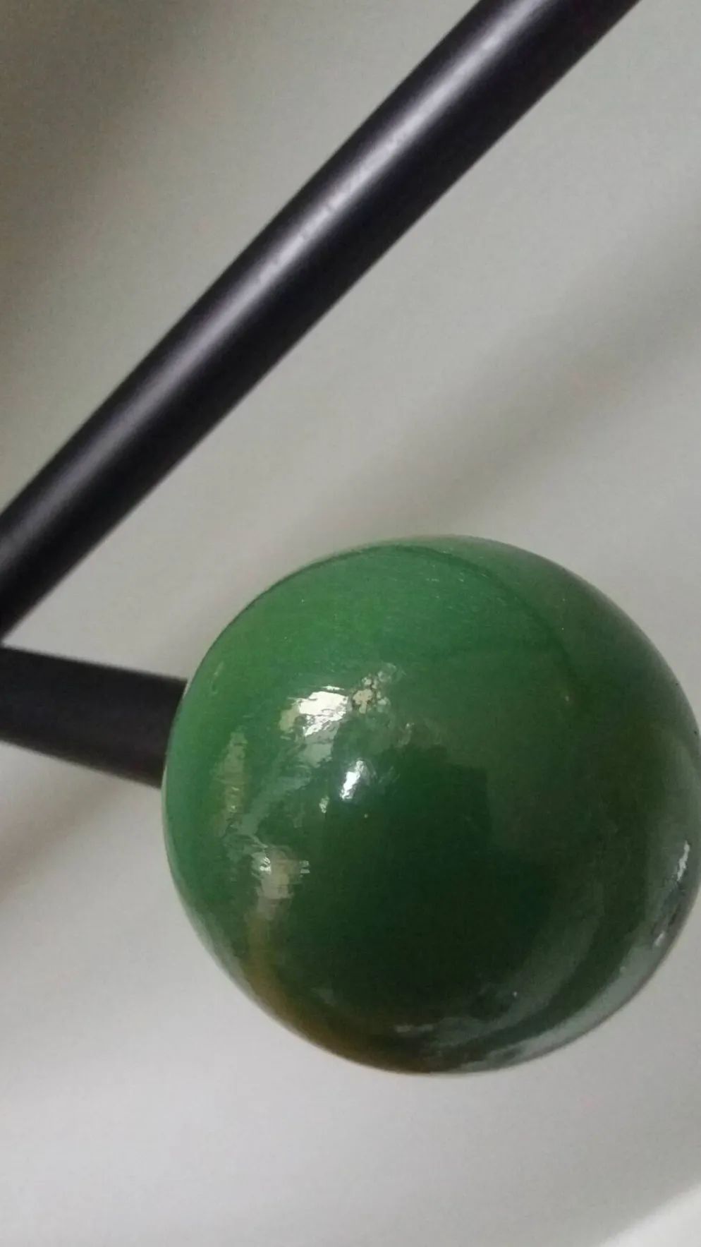 Vestiaire porte manteau boules de billard et miroir style Roger Feraud