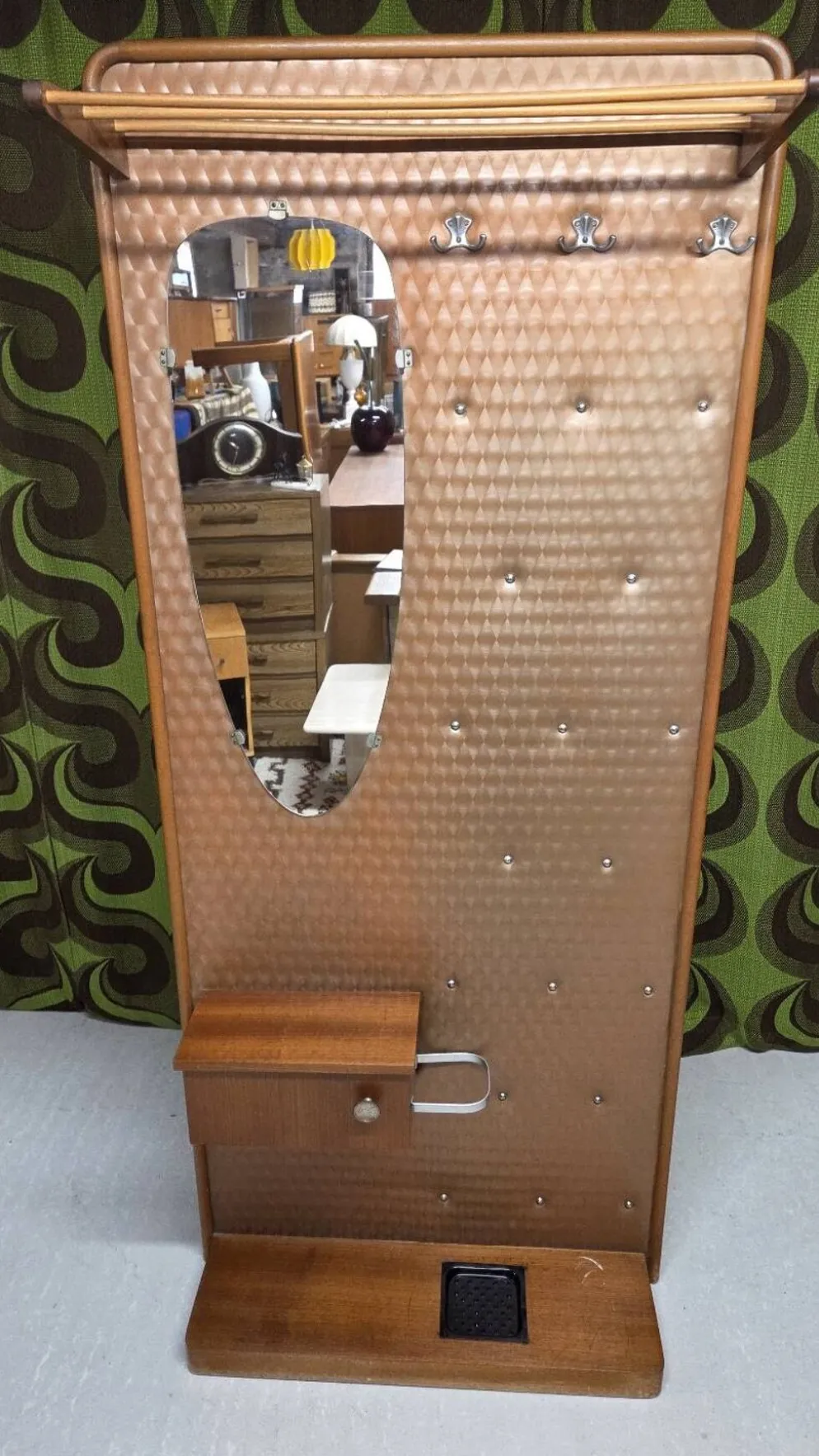 Vestiaire porte manteau vintage 1960"