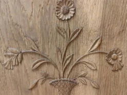 Vestiaire porte-manteaux en chêne massif