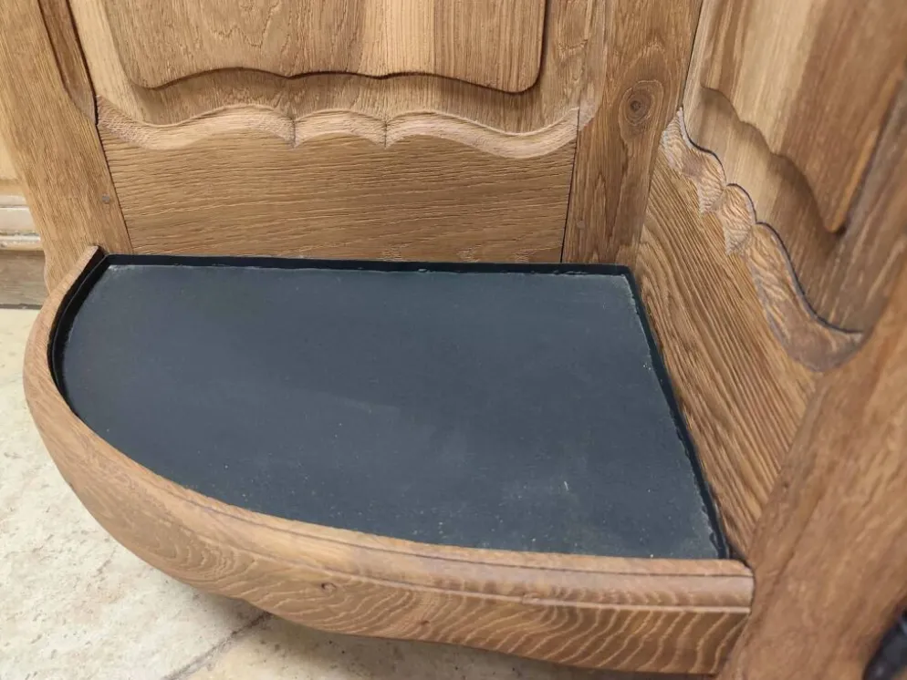 Vestiaire porte-manteaux en chêne massif