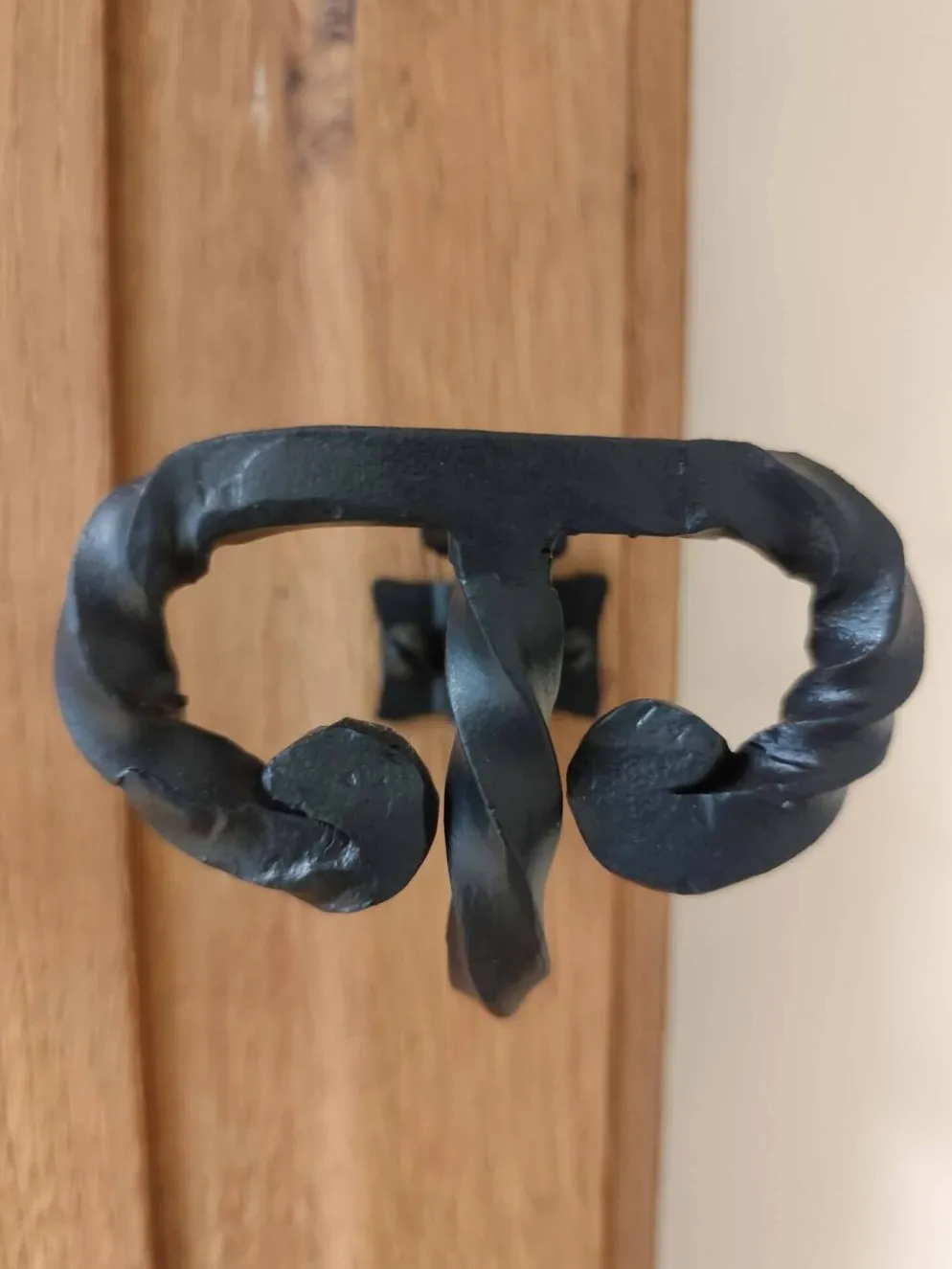 Vestiaire porte-manteaux en chêne massif