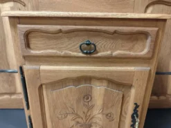 Vestiaire porte-manteaux en chêne massif