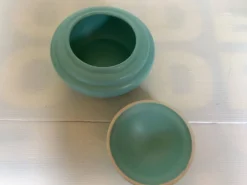 Vide poche baguier boîte bleue turquoise