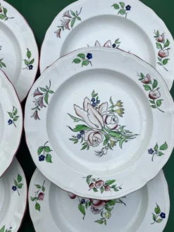 Villeroy & Boch - 6 assistés semi creuses