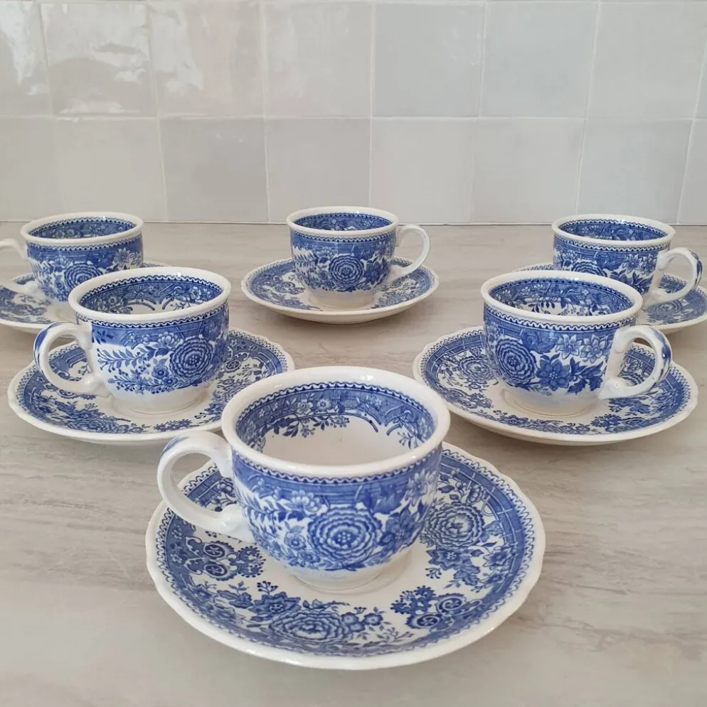 Villeroy&Boch collection Burgenland / Service à Café thé tasses sous-t