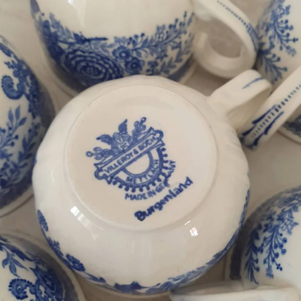 Villeroy&Boch collection Burgenland / Service à Café thé tasses sous-t