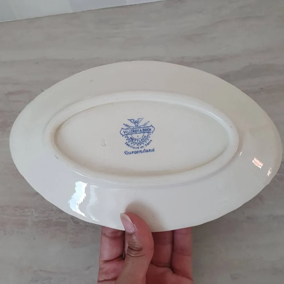 Villeroy&Boch collection Burgenland / Ravier en porcelaine et motifs