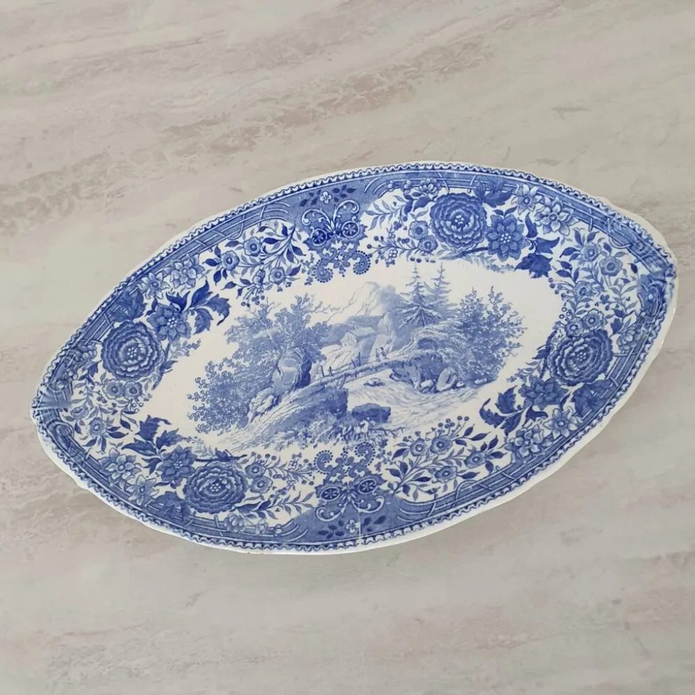 Villeroy&Boch collection Burgenland / Ravier en porcelaine et motifs