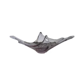 Vintage coupe/bol en verre de Murano violet