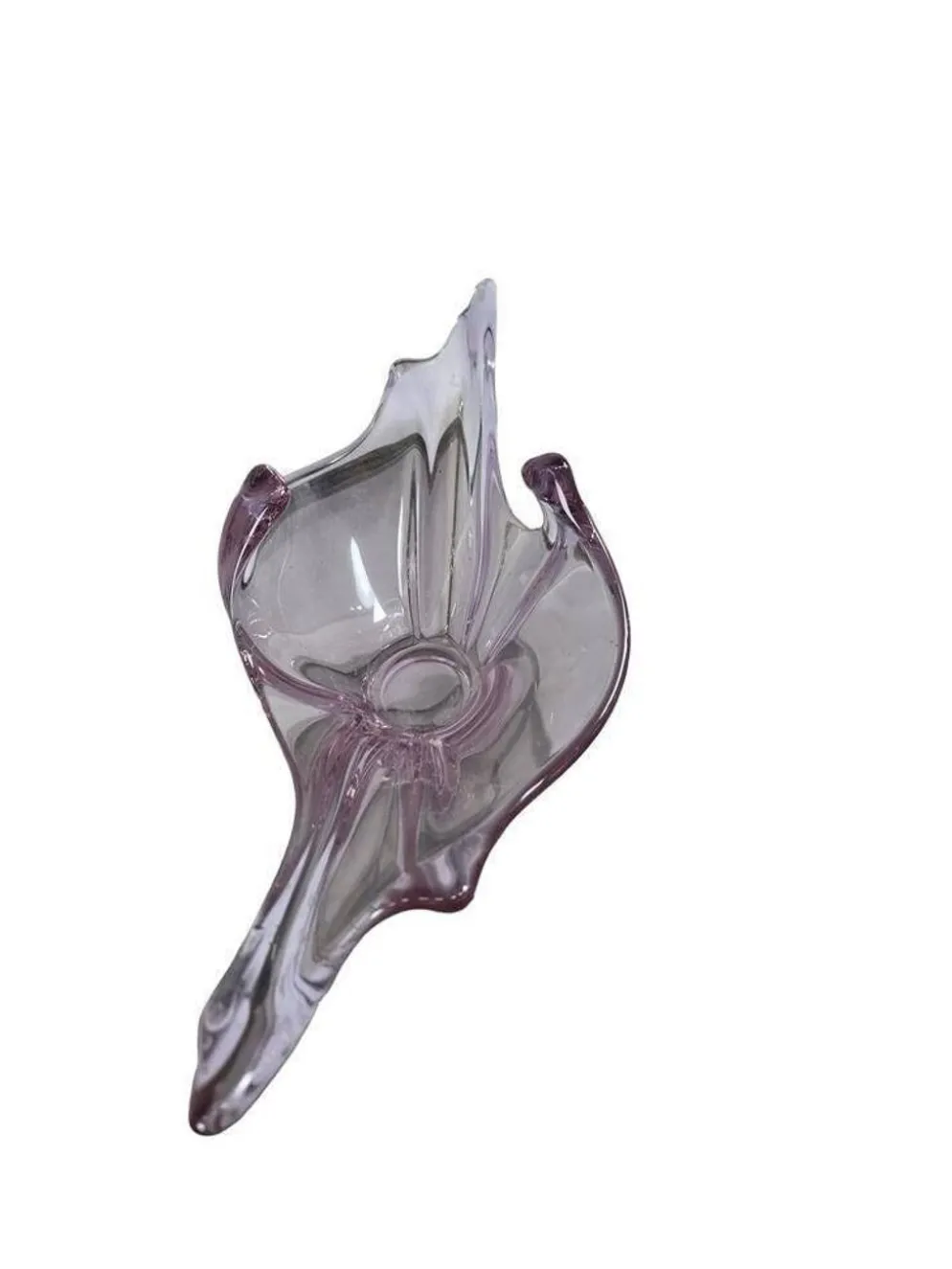 Vintage coupe/bol en verre de Murano violet