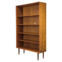 Vintage Danish Teak Bookcase by Chr. Linneberg, 1960s