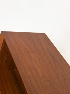 Vintage Danish Teak Bookcase by Chr. Linneberg, 1960s