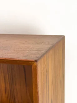 Vintage Danish Teak Bookcase by Chr. Linneberg, 1960s