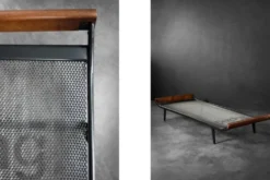 Vintage Mid-Century Dutch Modern Cleopatra Daybed for Auping