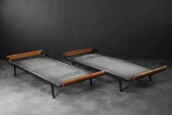 Vintage Mid-Century Dutch Modern Cleopatra Daybed by Dick Cordemeyer