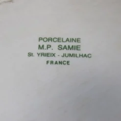 Vintage Plat à Terrine Sanglier Lapin porcelaine fabrication France