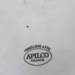 Vintage Plat à Terrine Sanglier Lapin porcelaine fabrication France