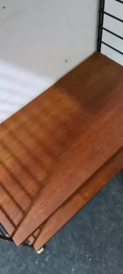 Vintage String book shelf