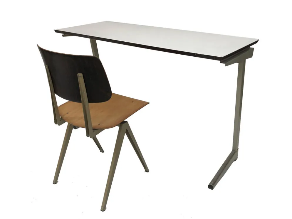 Vintage-style desk worktable of the 60s