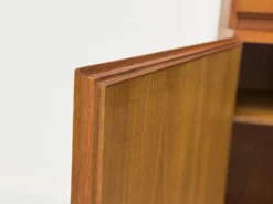 Vintage Teak Bookcase with Desk from Omann Jun, 1960s