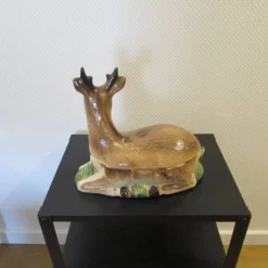Vintage Terrine Chevreuil en céramique