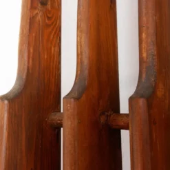 Vintage wood room divider - 1960s