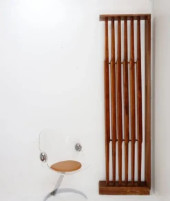 Vintage wood room divider - 1960s