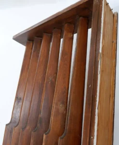 Vintage wood room divider - 1960s